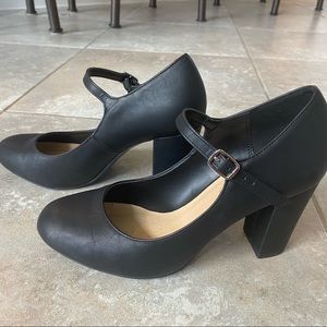 J. Adams Mary Jane Block Heels